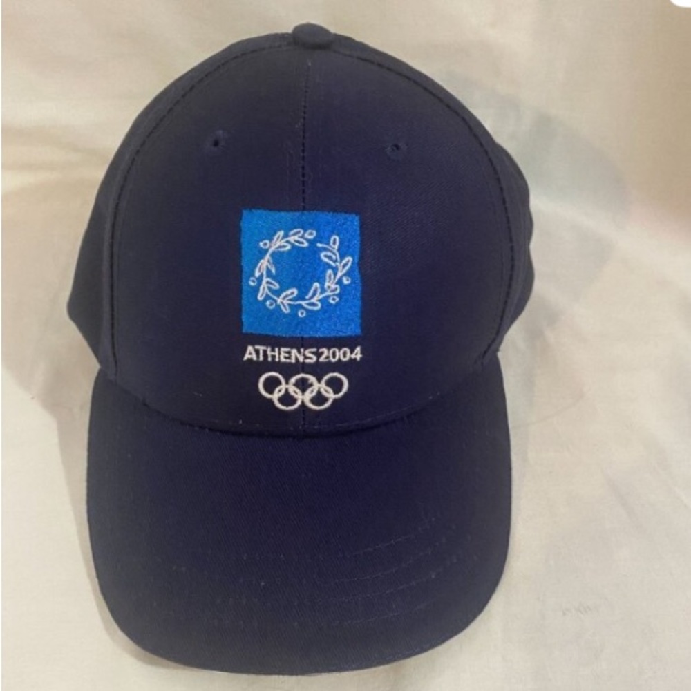 Athens 2004 Summer Olympics Navy Blue Embroidered Adjustable Cap
Women’s